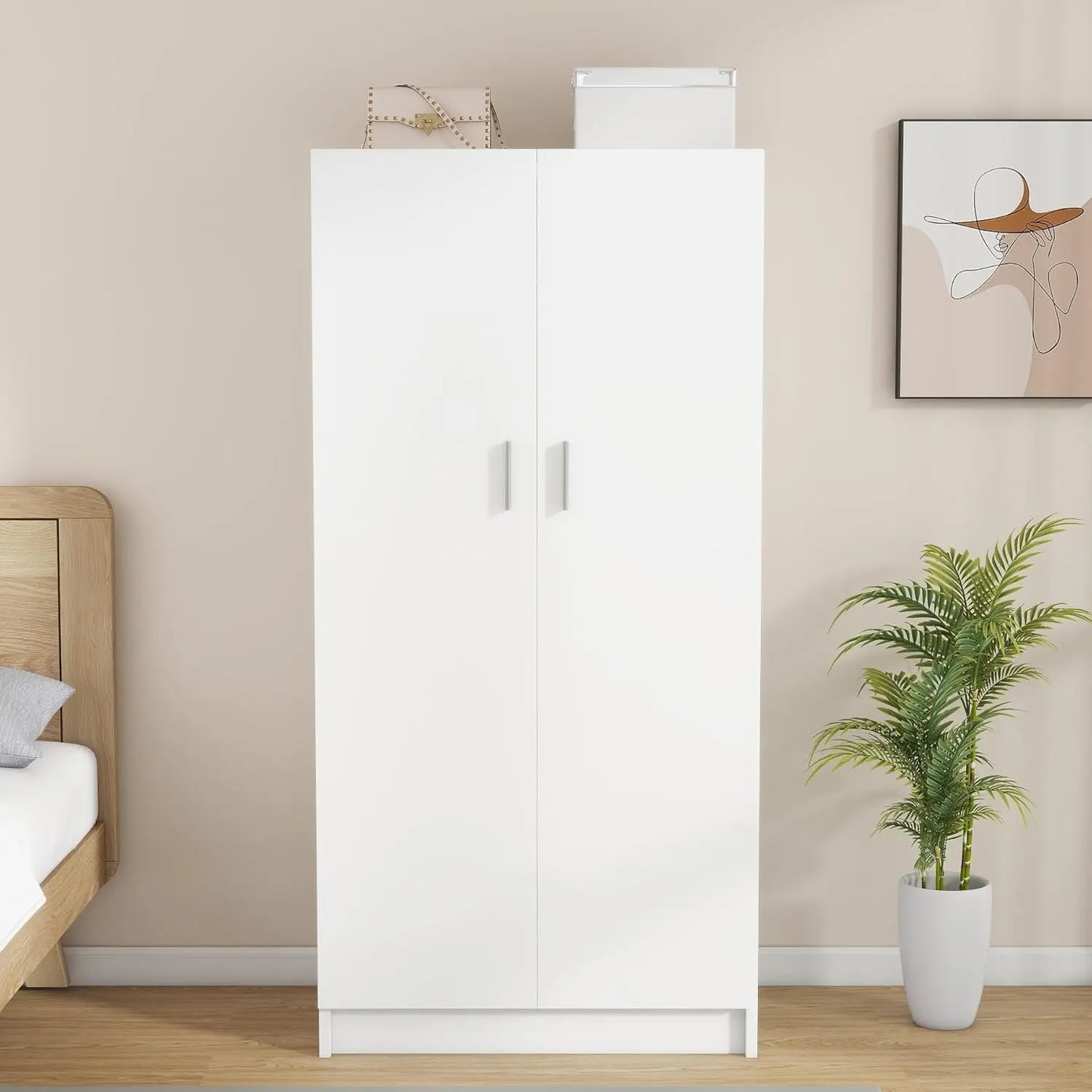 Bedroom Armoire, Two Door For Storage, Customized