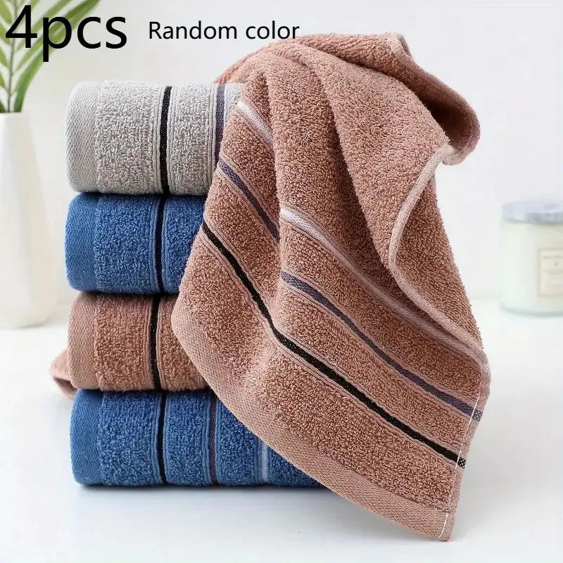 Soft Plush 100% Cotton Bath Towel Set