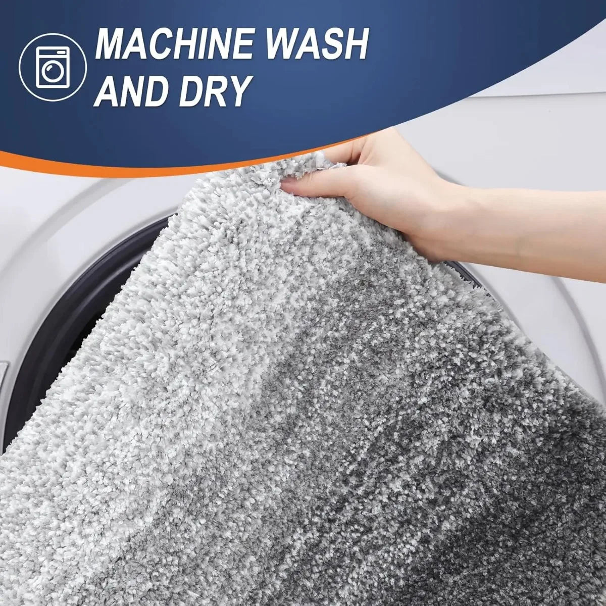 Microfiber Machine Washable Bath Mats