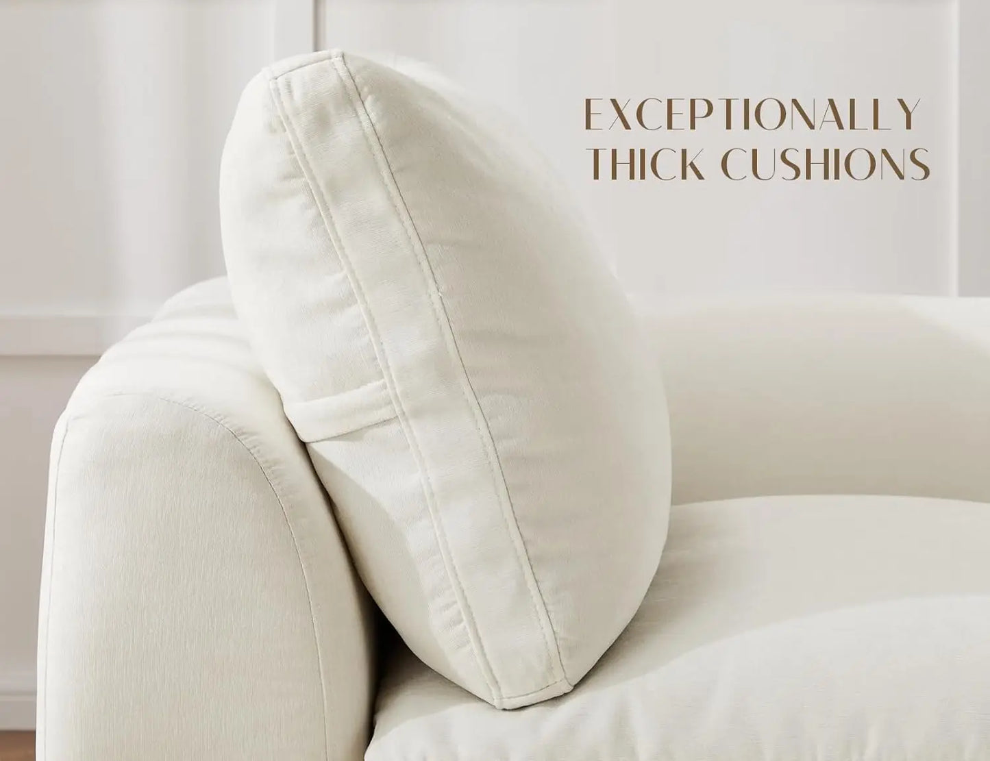 Oversized Modular Sectional Sofa, Cloud, Removable Covers