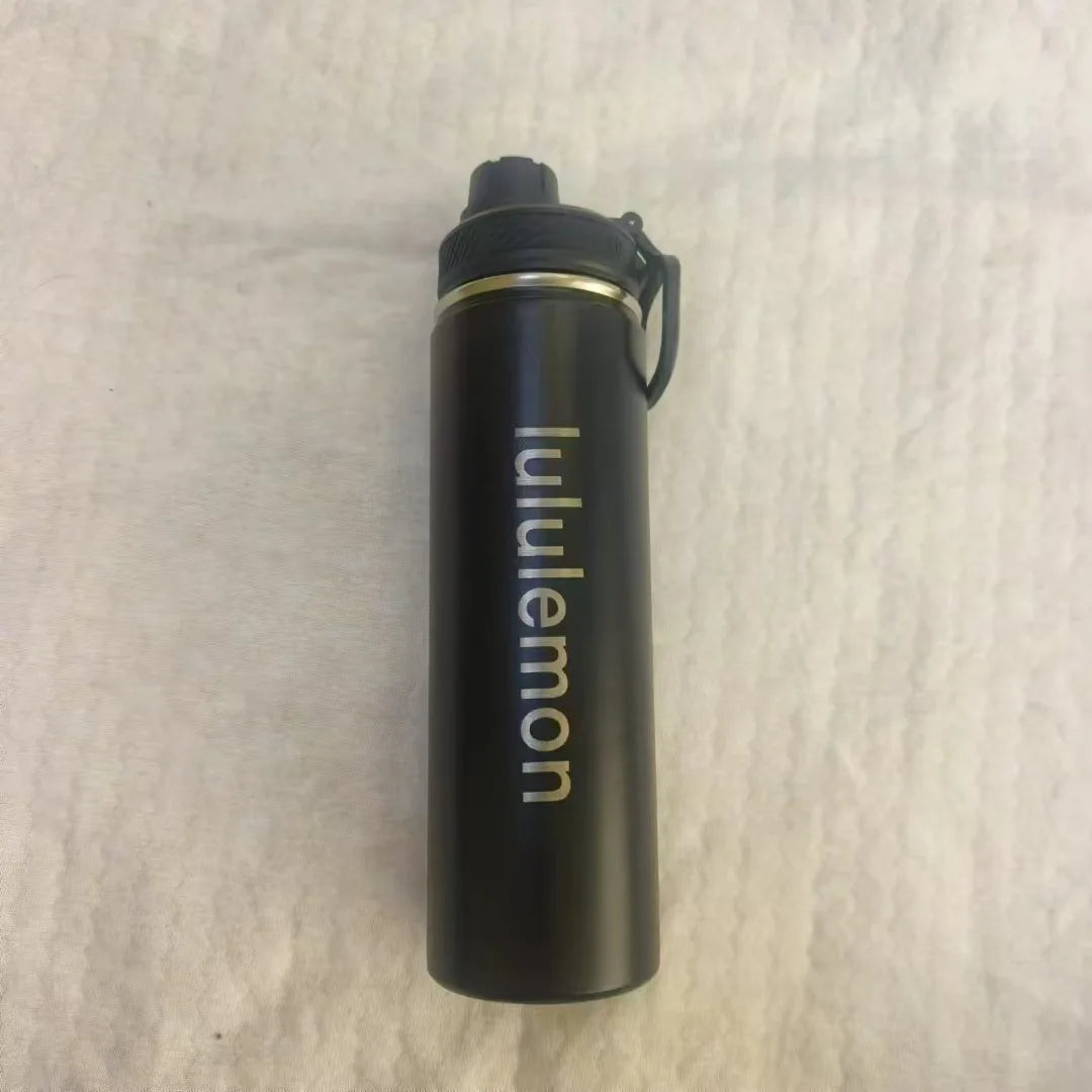 Stainless steel double-layer vacuum LULU insulated cup with large capacity outdoor yoga pot
