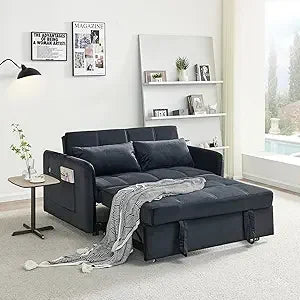 55'' Sofa Pull Out Sleeper Couch