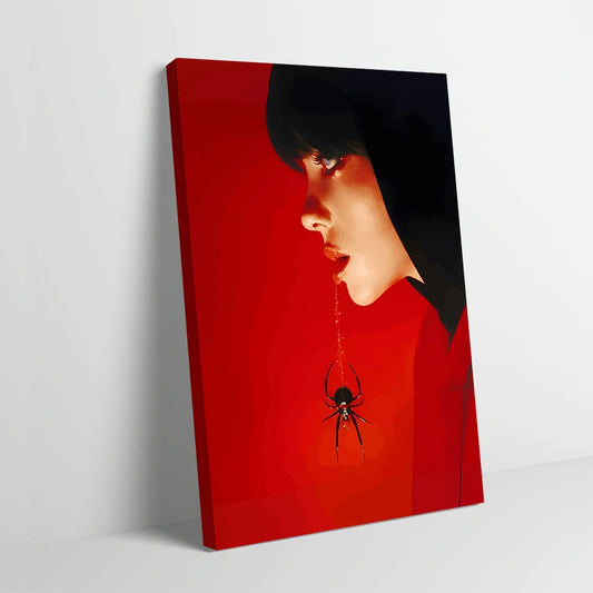 Billie Eilish Spider Canvas Wall Art Painting