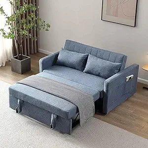 55'' Sofa Pull Out Sleeper Couch