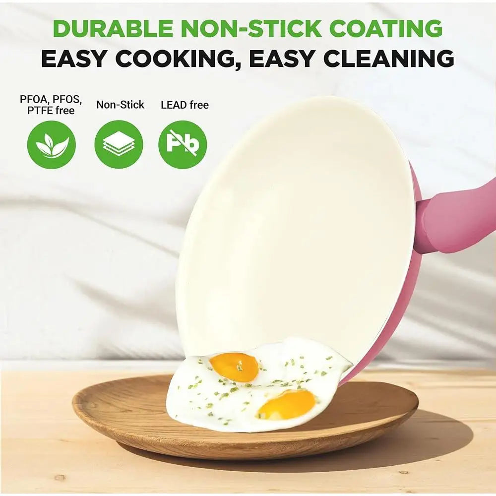 54 Piece Ceramic Kitchen Cookware Set
