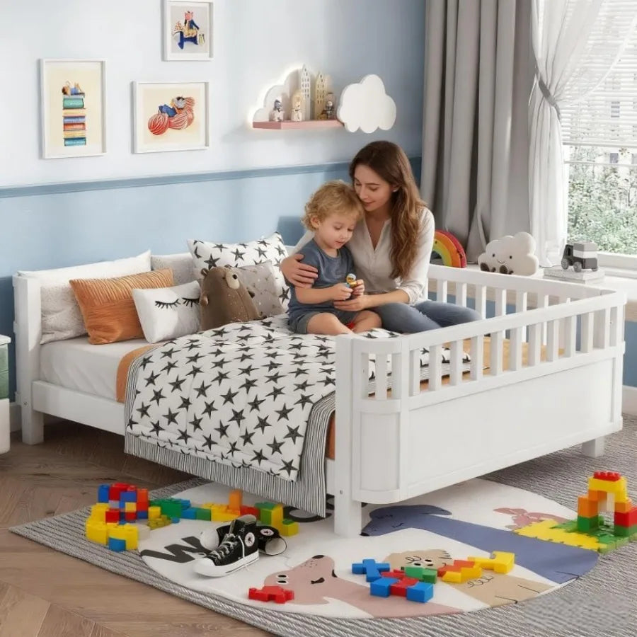 Wood Montessori Daybed, Full Boy/Girl