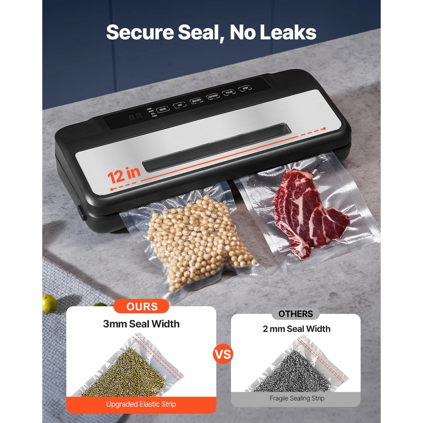 Electric Vacuum Sealer Machine 7-in-1 Sealer