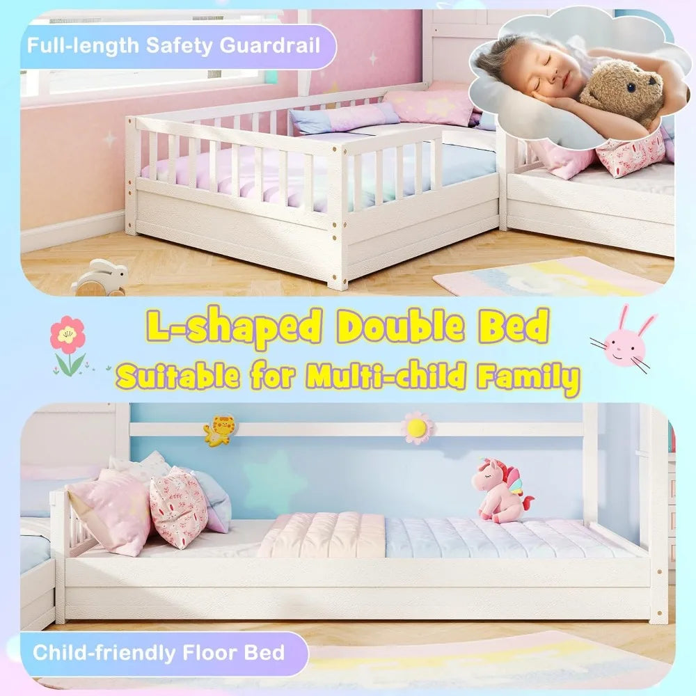 House Shaped Twin Bed For Children, Platform