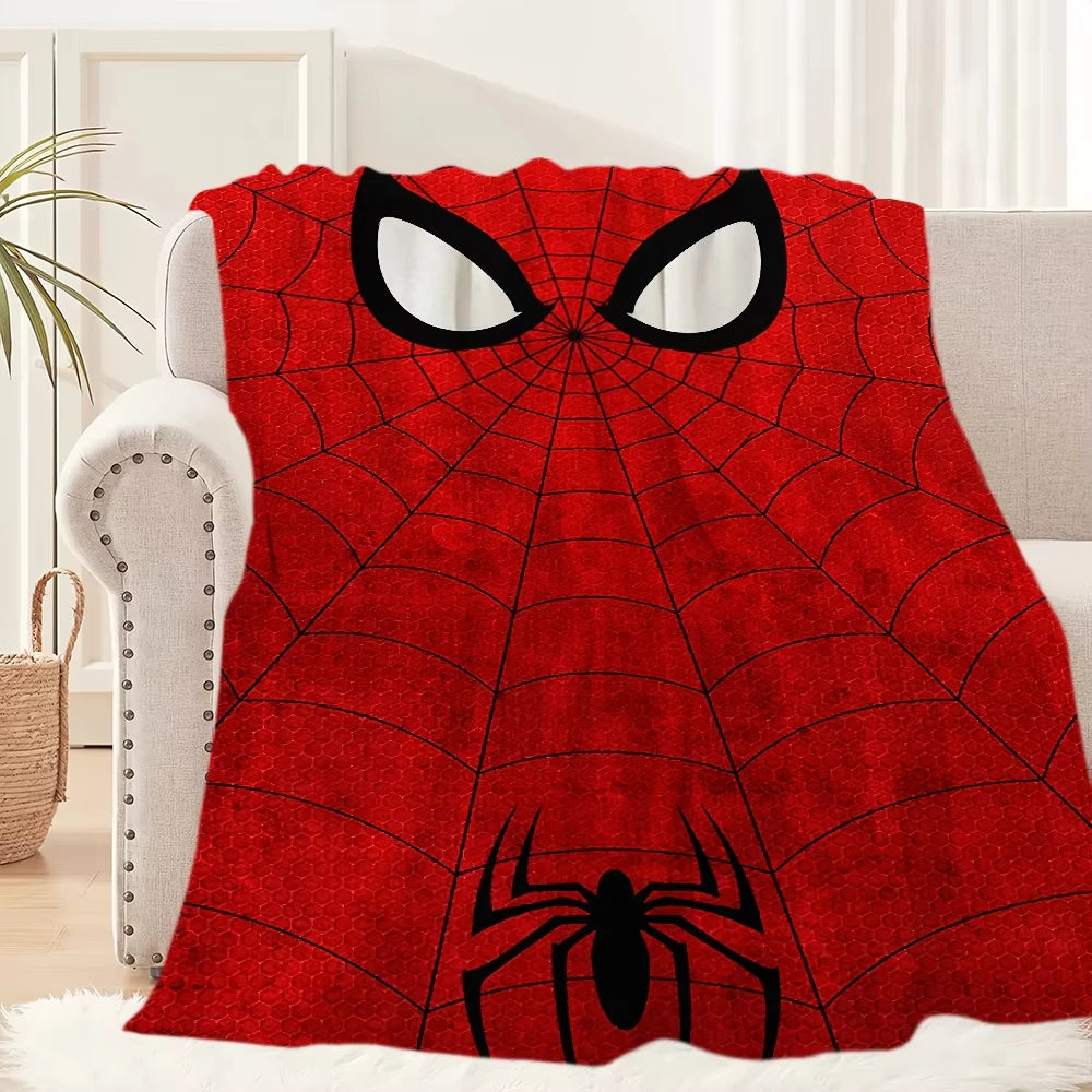 Spider Man Plush Throw, 55"X45", Soft, Warm