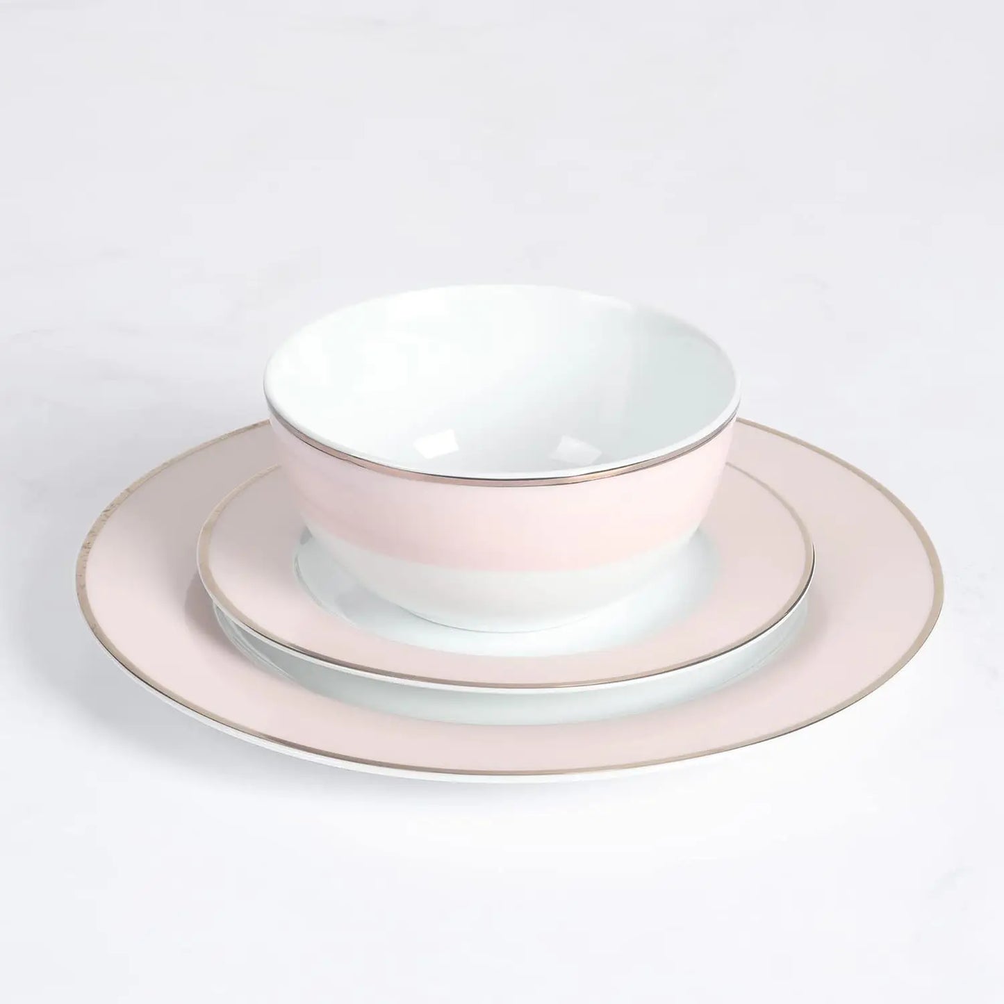 Gracie Lane 12-Piece Porcelain Decorated Chip/Scratch Resistant