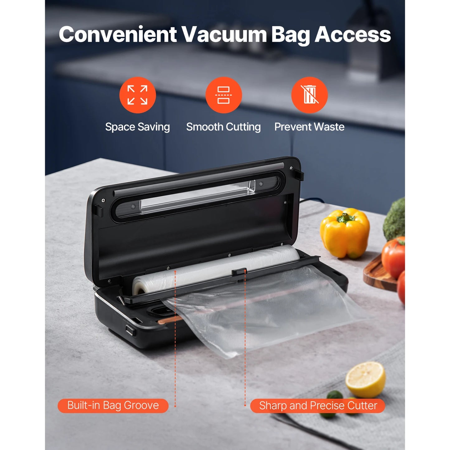 Electric Vacuum Sealer Machine 7-in-1 Sealer