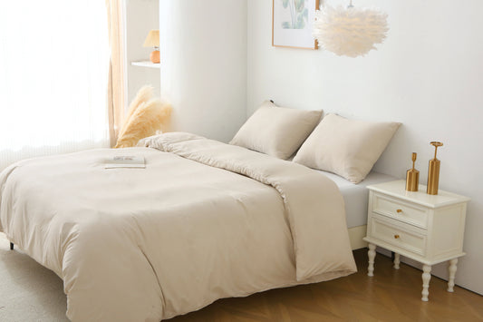 3 Piece Bedding Duvet Cover Set