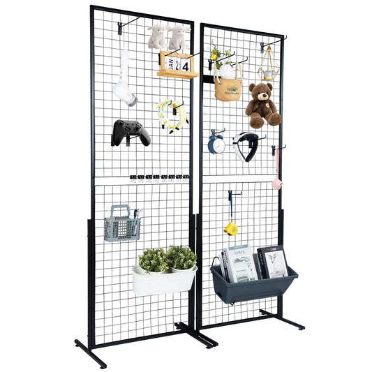 Wire Grid Wall Panels Tower Display Racks