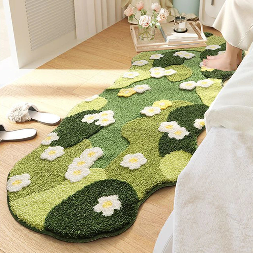 3D Carpet Fluffy Nordic Lawn Moss Rug
