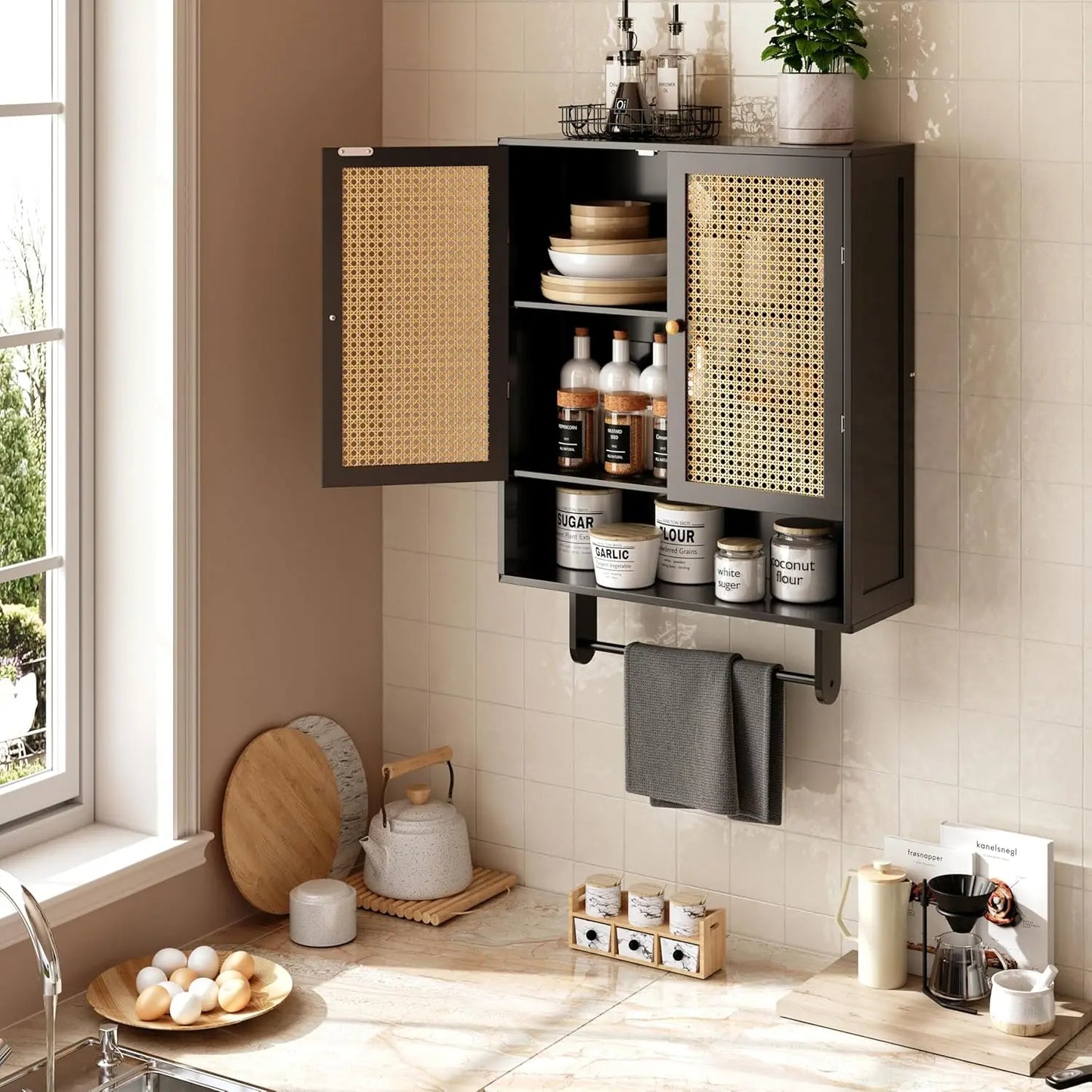 Bamboo Storage Cabinet