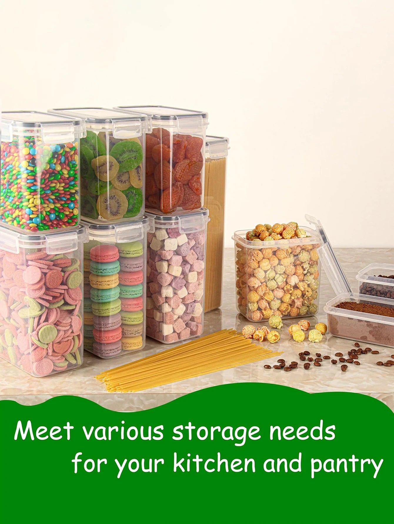 Multi-purpose Airtight, Reusable, Leakproof Food Storage Containers