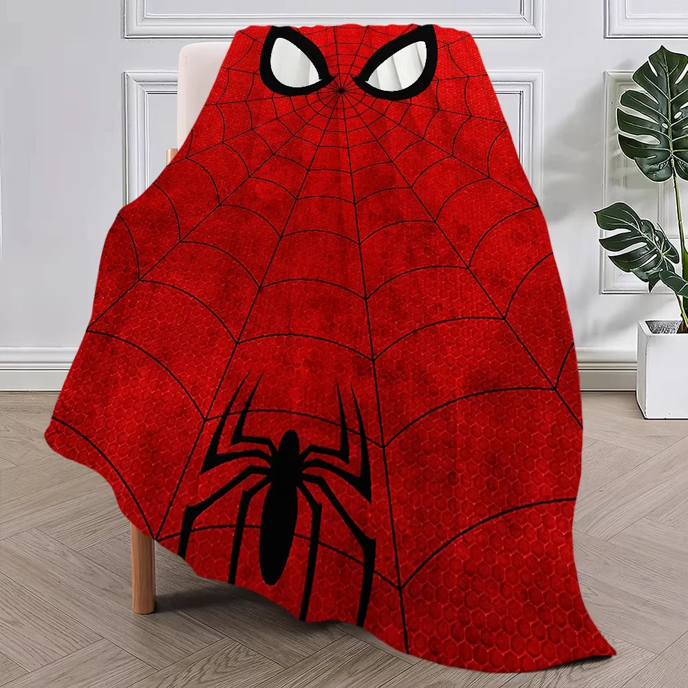 Spider Man Plush Throw, 55"X45", Soft, Warm