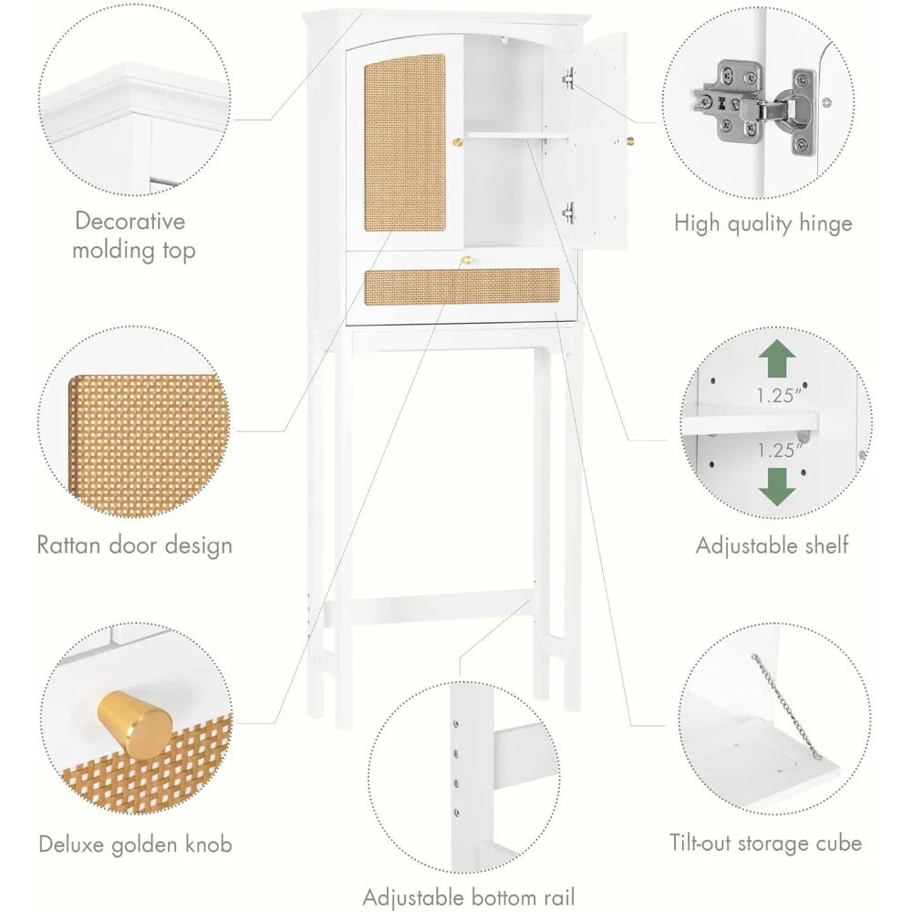 Over-The-Toilet Storage Cabinet