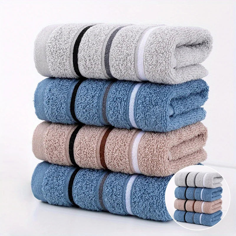 Soft Plush 100% Cotton Bath Towel Set