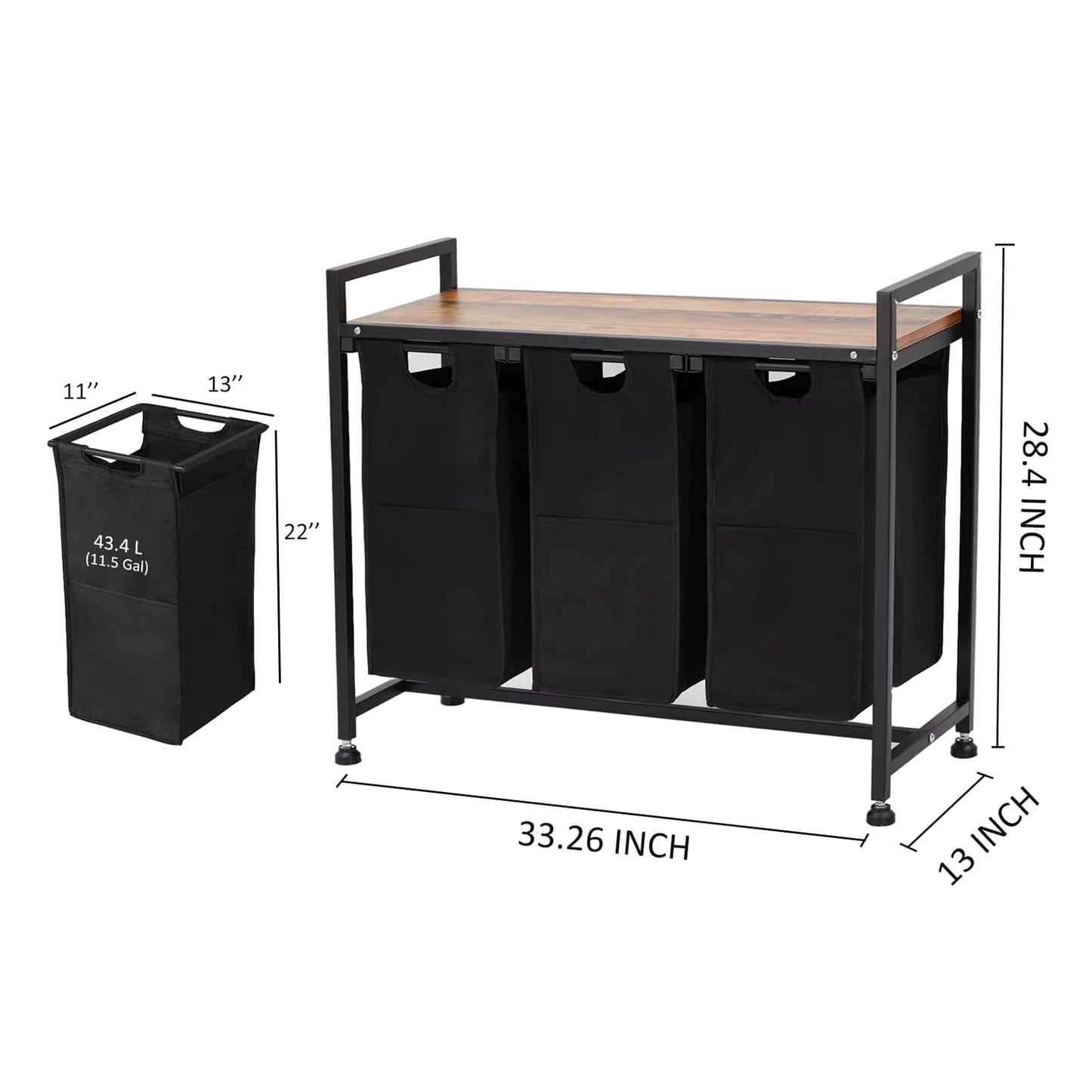 Laundry Hamper Organizer