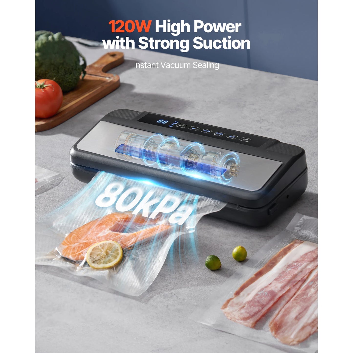 Electric Vacuum Sealer Machine 7-in-1 Sealer