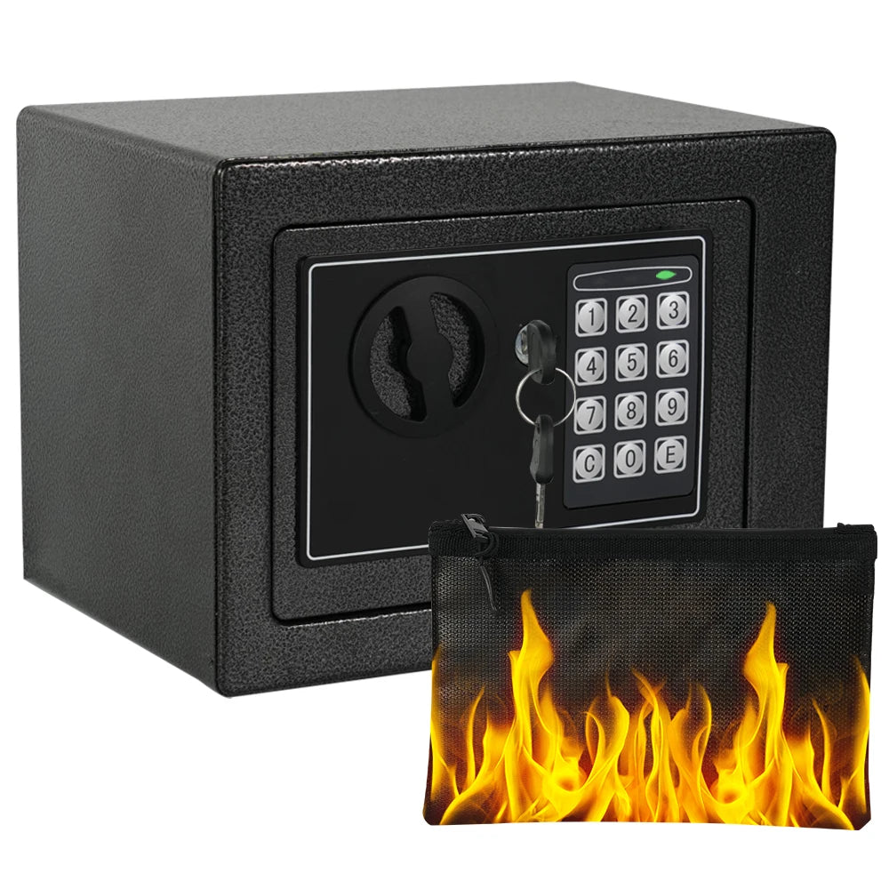Fireproof Safe with Fireproof Money Bag Sensor