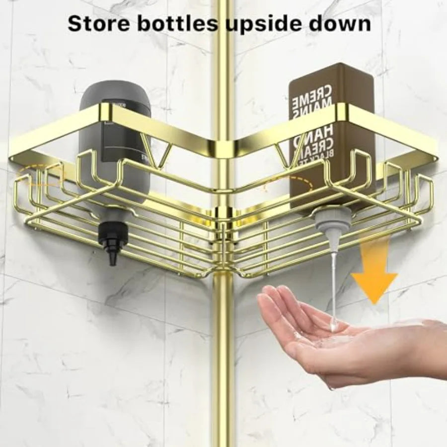 4 Tier Corner Shower Caddy Organizer