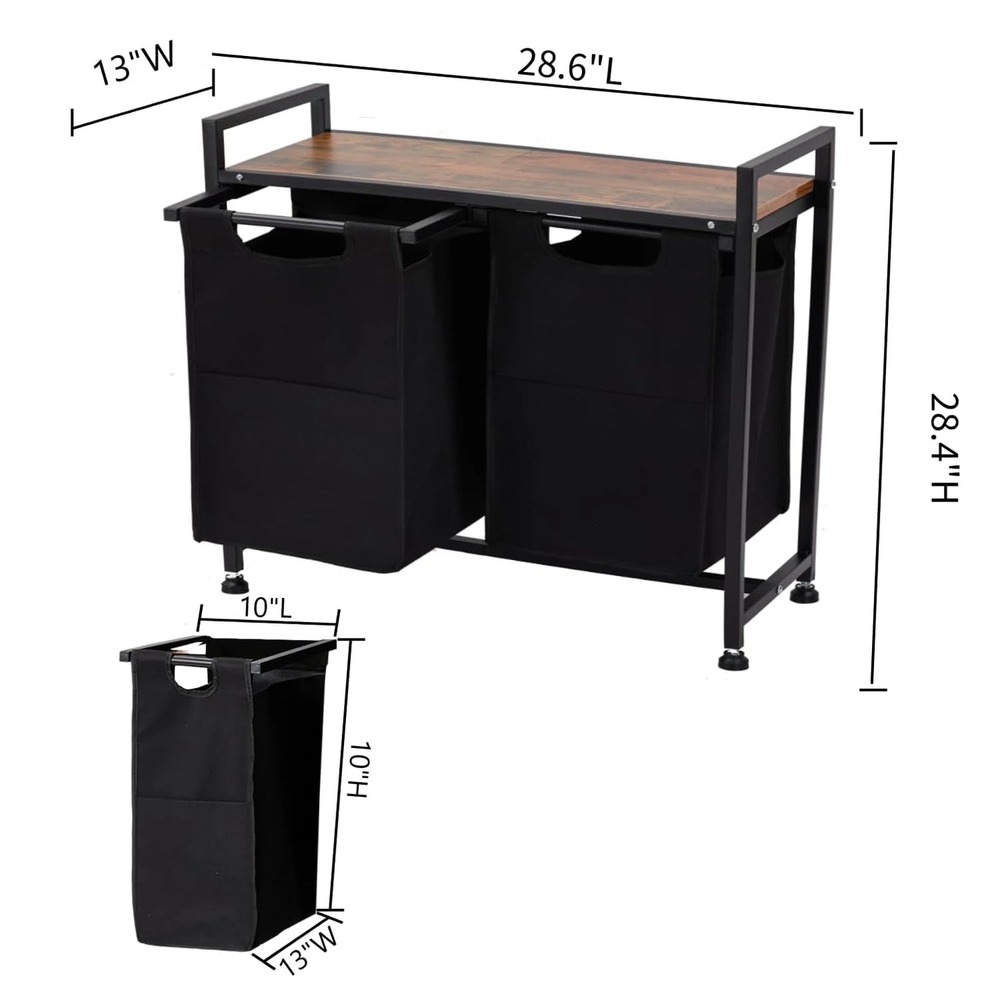 Laundry Hamper Organizer